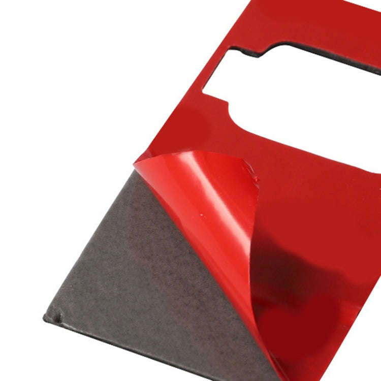 Car Carbon Fiber Roof Front Reading Light without Sunroof Decorative Sticker for Mitsubishi Lance...