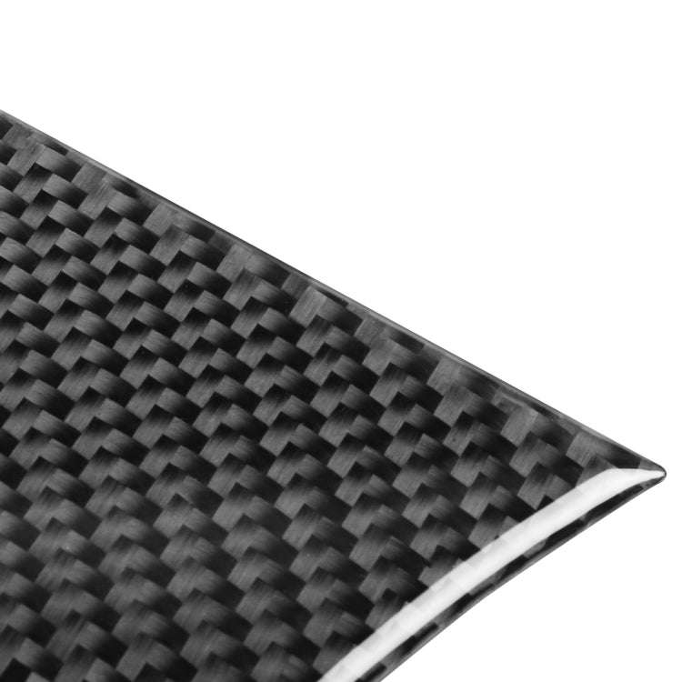 3 PCS Car Carbon Fiber Navigation System Set Decorative Sticker for Mitsubishi Lancer EVO 2008-20...