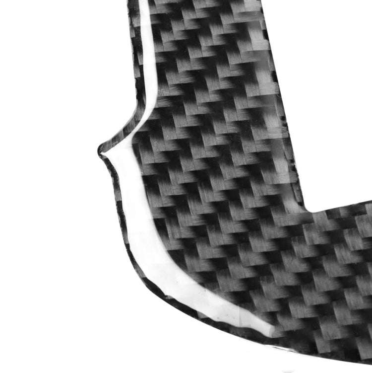 Car Carbon Fiber CD Player Console A Type Decorative Sticker for Nissan GTR R35 2008-2016, Left D...