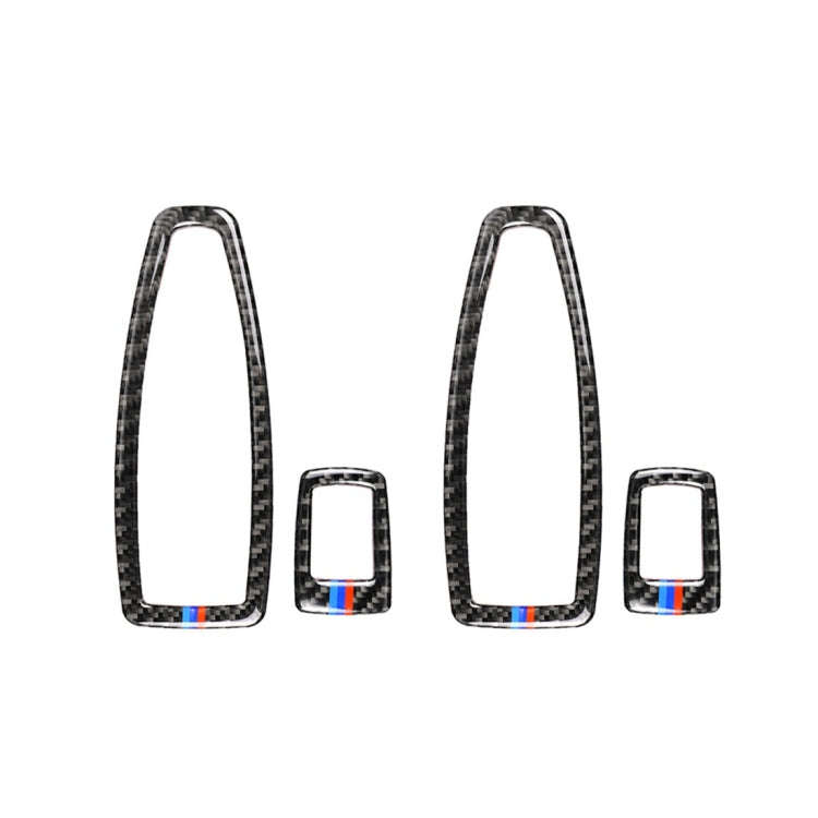 Three Color Carbon Fiber Car Lifting Panel Decorative Sticker for BMW F20 / F21 2012-2016 / F30 2...