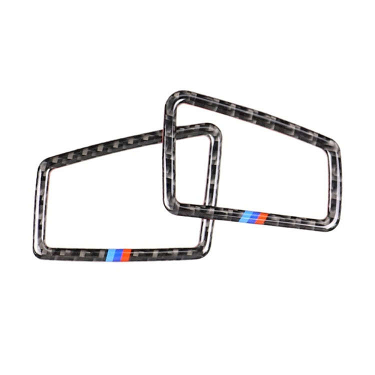 Three Color Carbon Fiber Car Right Driving Instrument Air Outlet Decorative Sticker for BMW E90 2...