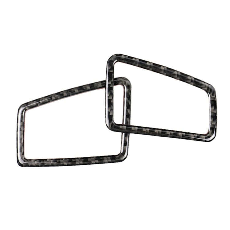 Carbon Fiber Car Right Driving Instrument Air Outlet Decorative Sticker for BMW E90 2005-2012