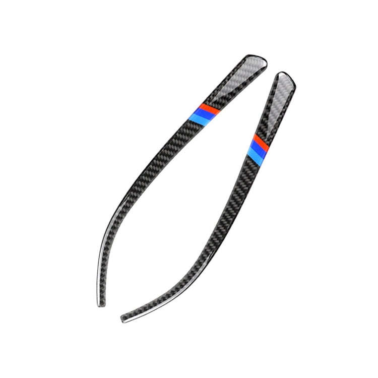 Three Color A Carbon Fiber Car Rearview Mirror Bumper Strip Decorative Sticker for BMW F30 2013-2...