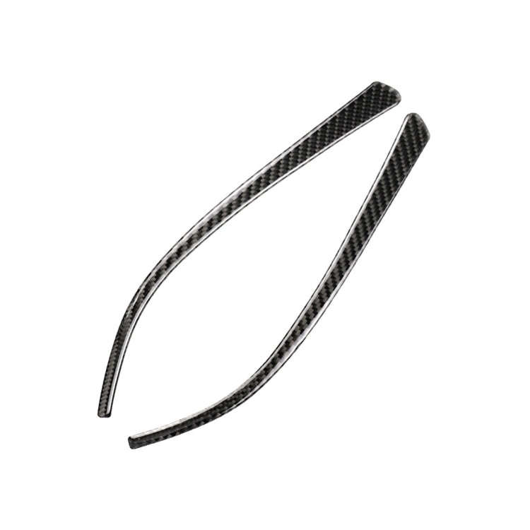 Carbon Fiber Car Rearview Mirror Bumper Strip Decorative Sticker for BMW F30 2013-2018 / F34 2013...