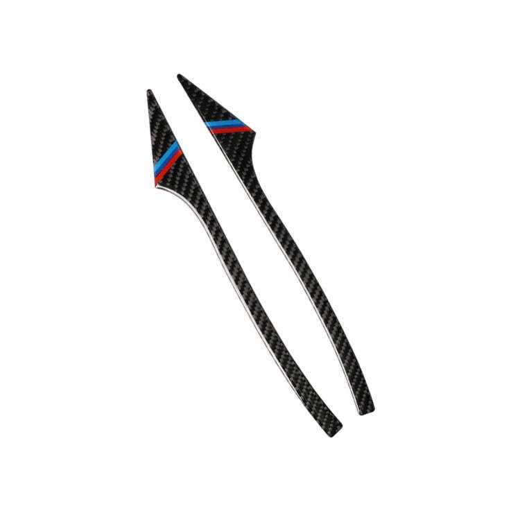 Three Color B Carbon Fiber Car Rearview Mirror Bumper Strip Decorative Sticker for BMW 5 Series E...