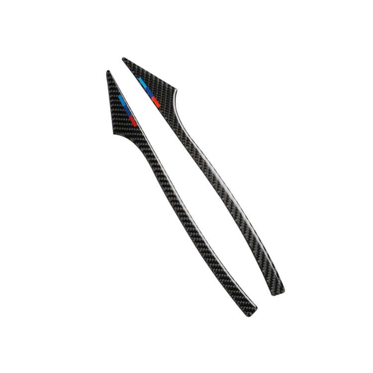 Three Color A Carbon Fiber Car Rearview Mirror Bumper Strip Decorative Sticker for BMW 5 Series E...