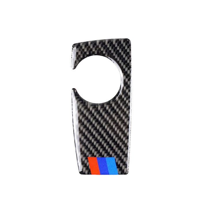 Three Color Carbon Fiber Car Handbrake Below Panel Decorative Sticker for BMW 5 Series F07 F10 F2...