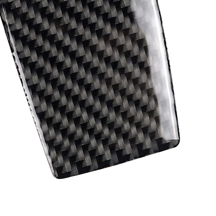Carbon Fiber Car Handbrake Below Panel Decorative Sticker for BMW 5 Series F07 F10 F25 F26 / GT X...