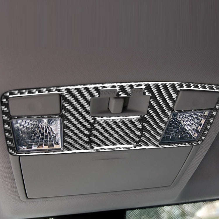 2 in 1 Car Carbon Fiber Rear Reading Light A Style Decorative Sticker for Mazda RX8 2004-2008, Le...