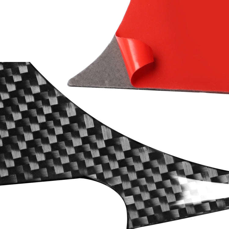 Car Carbon Fiber Gear Position Console Lower Decorative Sticker for Mazda RX8 2004-2008, Left and...