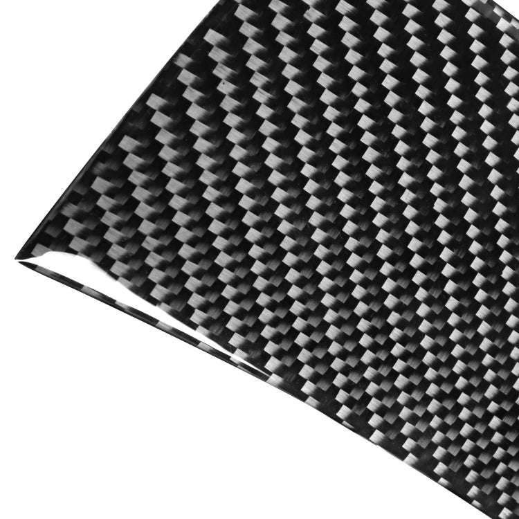 Car Carbon Fiber Storage Box Panel Decorative Sticker for Mazda RX8 2004-2008, Left and Right Dri...