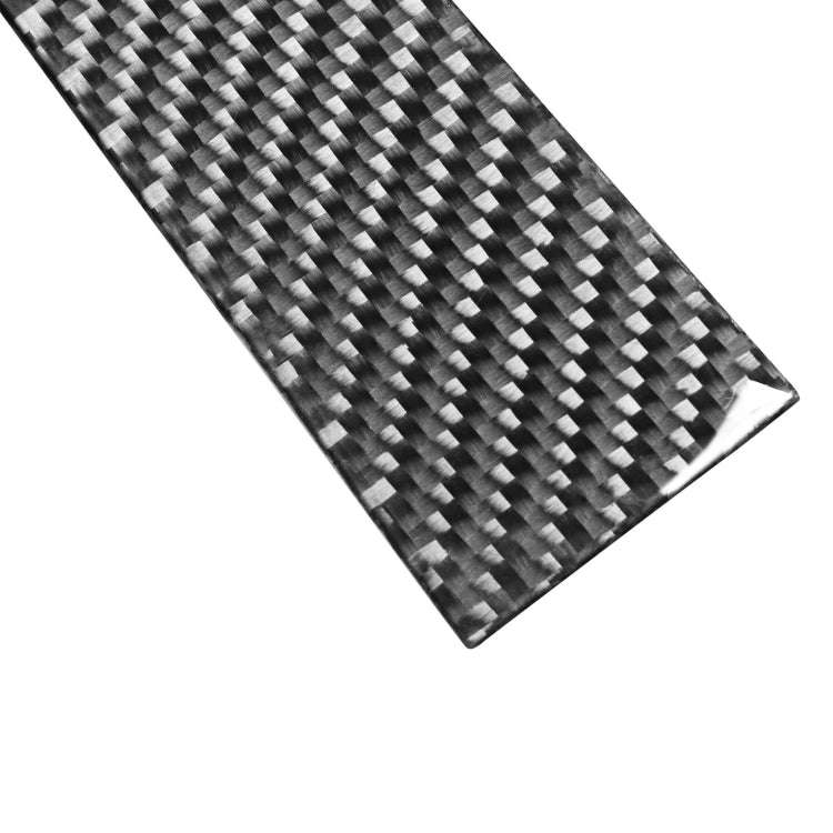 2 in 1 Car Carbon Fiber Passenger Side Storage Decorative Sticker for Mazda RX8 2004-2008, Left a...