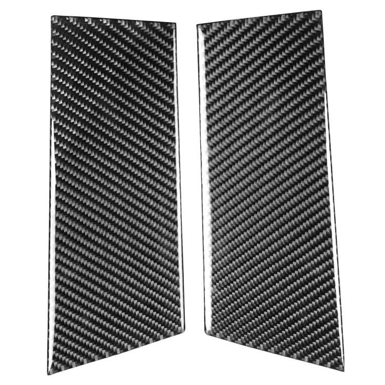 Car Carbon Fiber B-Pillar Decorative Sticker for Nissan 350Z 2003-2009, Left and Right Drive Univ...
