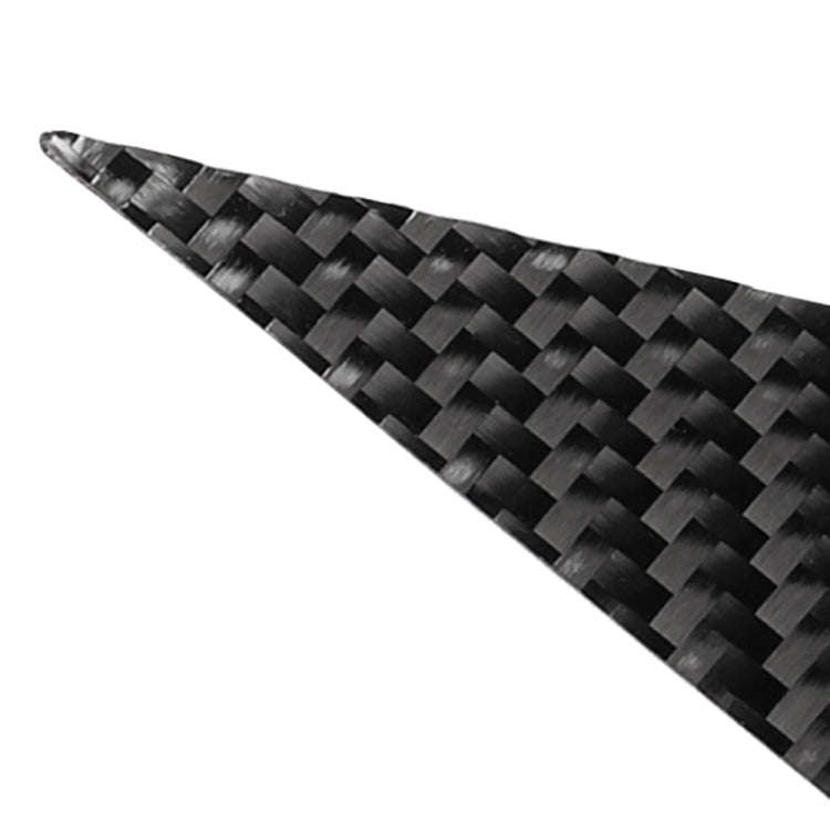 10 in 1 Car Carbon Fiber Center Pillar Decorative Sticker for Audi Q7 / SQ7 4M 2016-2019, Left an...
