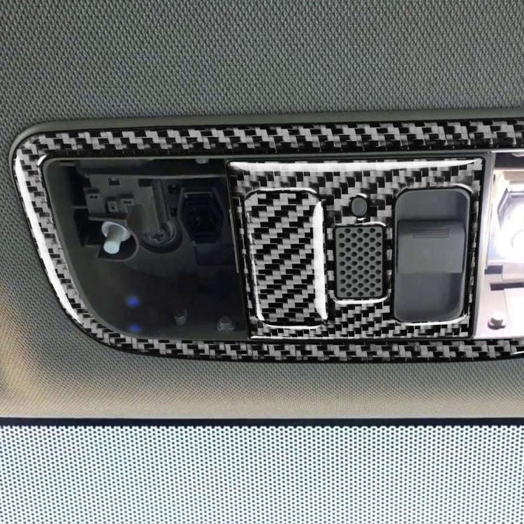 2 in 1 Car Carbon Ceiling Light Panel Decorative Sticker for Honda Civic 8th Generation 2006-2011...