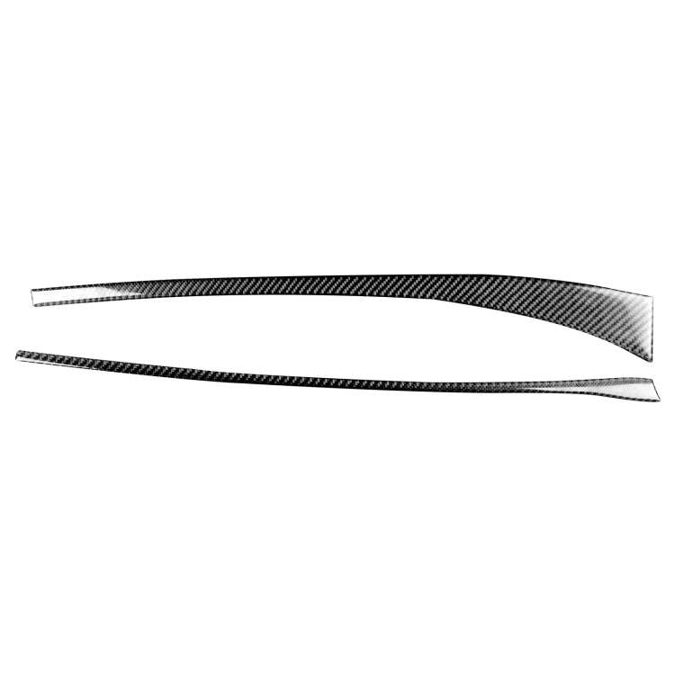 2 in 1 Car Carbon Fiber Front Passenger Seat Decorative Stripe for Honda Civic 8th Generation 200...