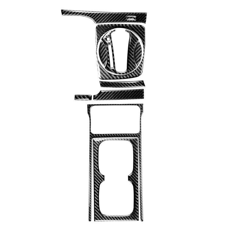 10 in 1 Car Carbon Fiber Automatic Gear + Water Cup Holder Decorative Sticker for Honda Civic 8th...