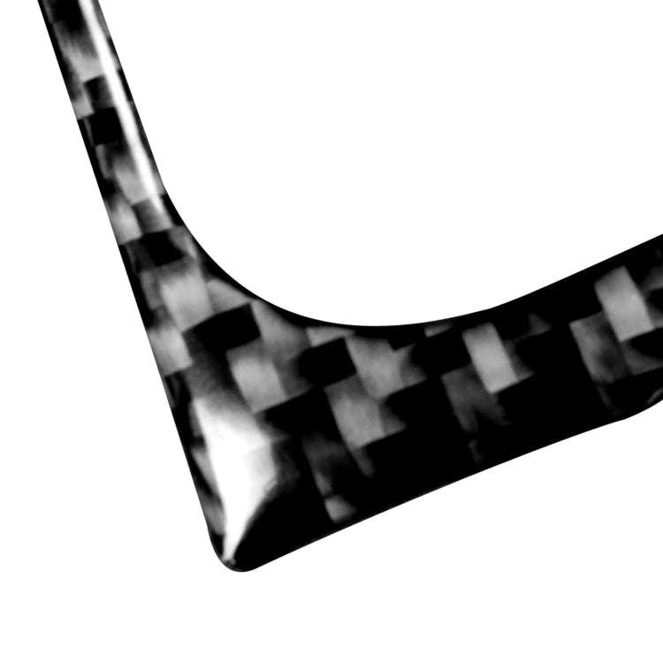 Car Carbon Fiber Water Cup Holder Frame Decorative Sticker for Honda Civic 8th Generation 2006-20...
