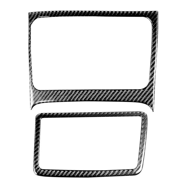 2 in 1 Car Carbon Fiber Storage Box Decorative Sticker for Honda Civic 8th Generation 2006-2011, ...