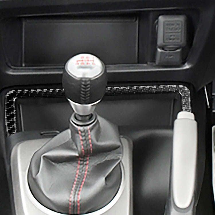 Car Carbon Fiber Small Storage Box Decorative Sticker for Honda Civic 8th Generation 2006-2011, R...