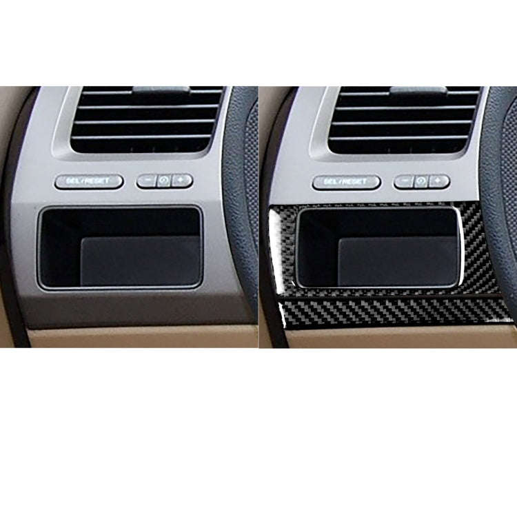 4 in 1 Car Carbon Fiber Air Conditioning Button + Headlight Switch Panel Decorative Sticker for H...