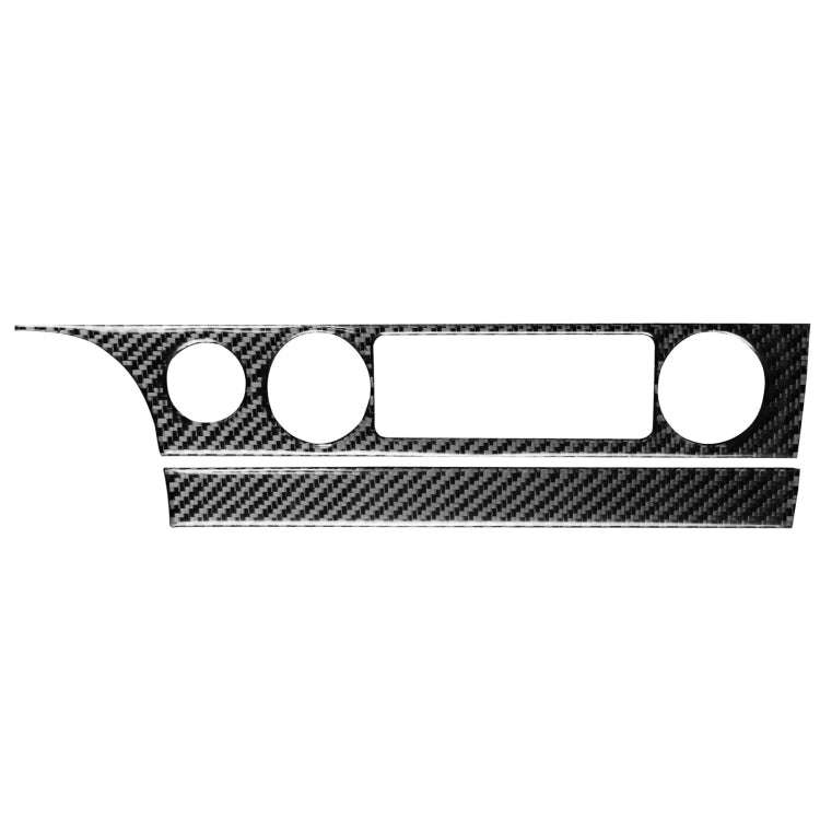 2 in 1 Car Carbon Fiber Air Conditioning Button Panel Decorative Sticker for Honda Civic 8th Gene...