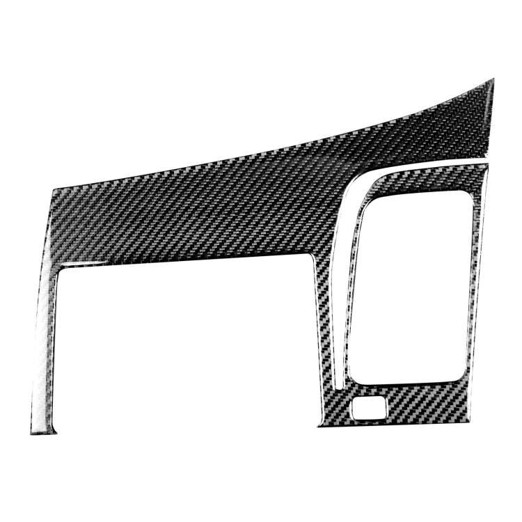 Car Carbon Fiber Navigation Panel Decorative Sticker for Honda Civic 8th Generation 2006-2011, Ri...