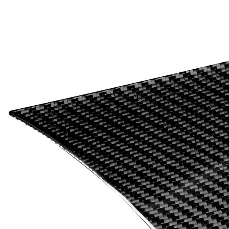 Car Carbon Fiber Driver Seat Left Side Air Outlet Panel Decorative Sticker for Honda Civic 8th Ge...