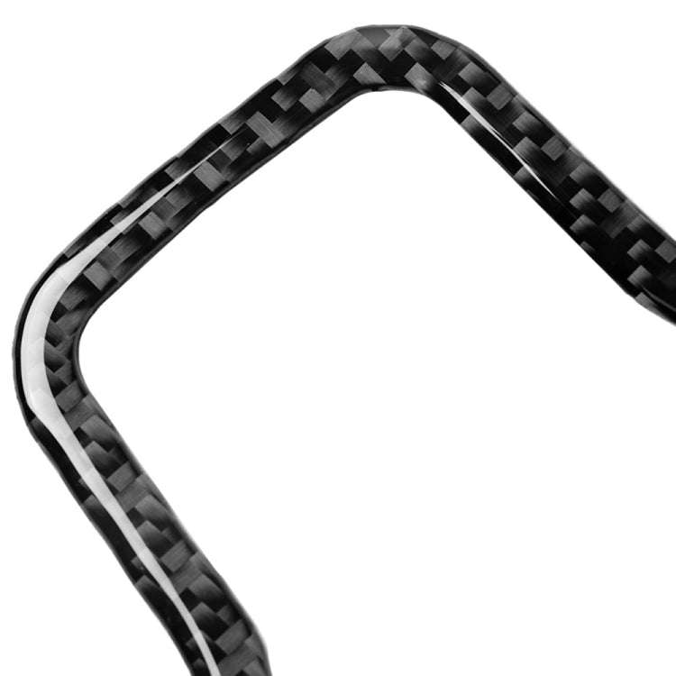 Car Carbon Fiber Headlight Switch Panel Decorative Sticker for Alfa Romeo Giulia 2017-2019, Right...