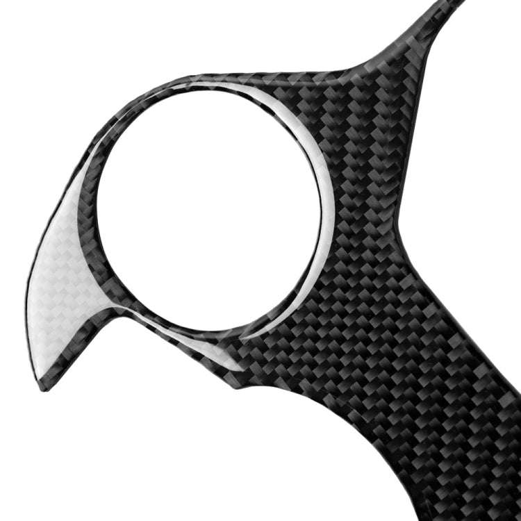 Car Carbon Fiber Gear Panel Decorative Sticker for Alfa Romeo Giulia 2017-2019, Left and Right Dr...