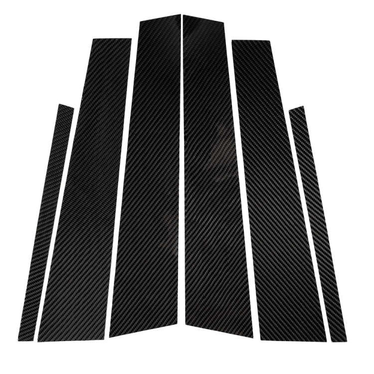 Car Carbon Fiber B Pillar Decorative Sticker for BMW 3 Series G20/G28/325Li/330d/335 2019-2020, L...