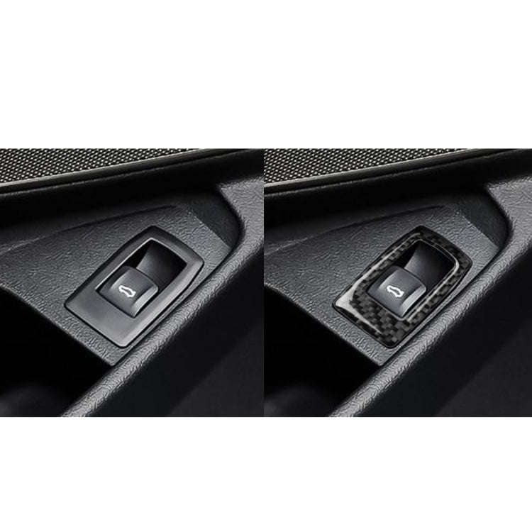 Car Carbon Fiber Trunk Switch Decorative Sticker for BMW 3 Series G20/G28/325Li/330d/335 2019-202...