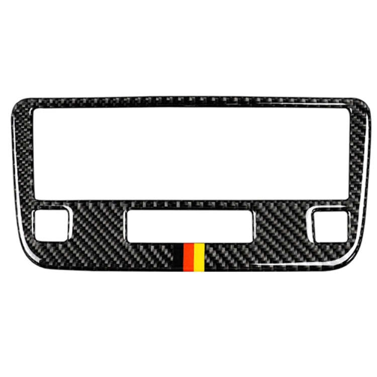 Car Carbon Fiber German Color CD Panel Decorative Sticker for Mercedes-Benz Traje Para GLK X204 3...