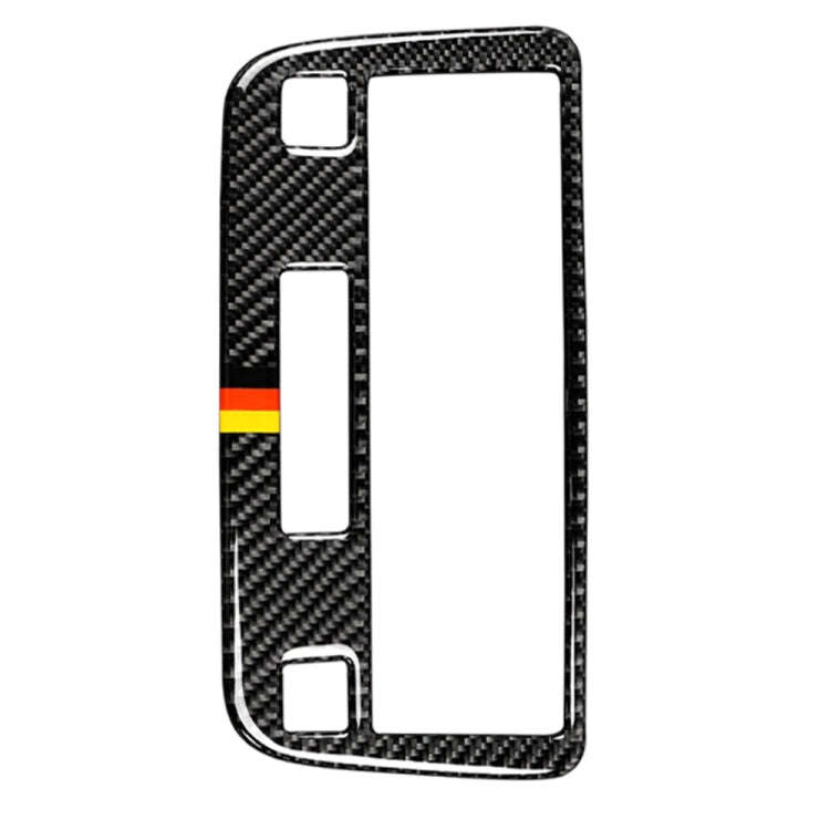 Car Carbon Fiber German Color CD Panel Decorative Sticker for Mercedes-Benz Traje Para GLK X204 3...