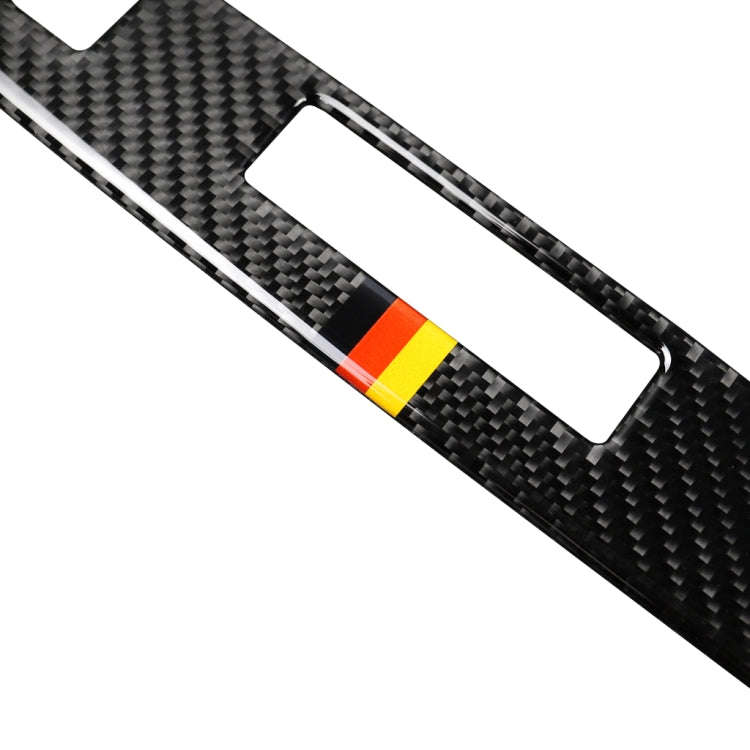 Car Carbon Fiber German Color CD Panel Decorative Sticker for Mercedes-Benz Traje Para GLK X204 3...