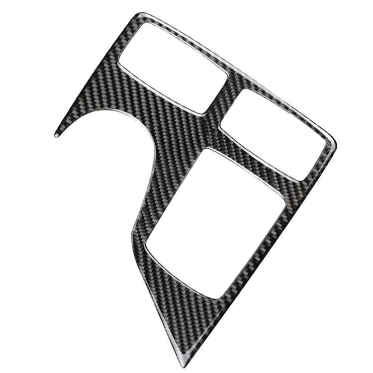 Car Carbon Fiber Solid Color Central Control Armrest Box Multimedia Panel A Decorative Sticker fo...