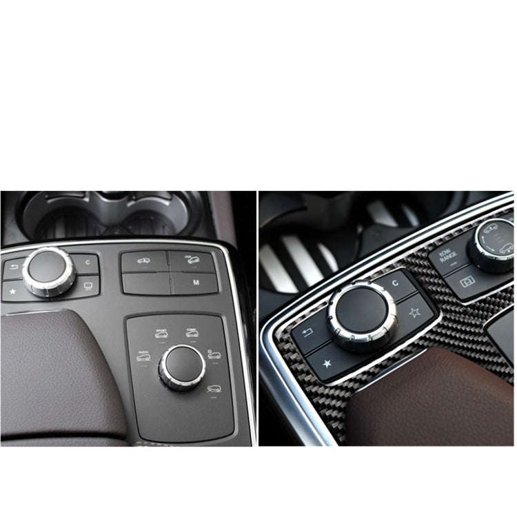 Car Carbon Fiber Solid Color Central Control Armrest Box Multimedia Panel A Decorative Sticker fo...