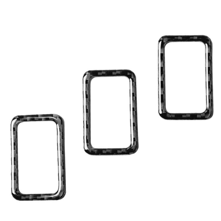 Car Carbon Fiber German Color Window Lift Panel Decorative Sticker for Mercedes-Benz GL 2013-2016...
