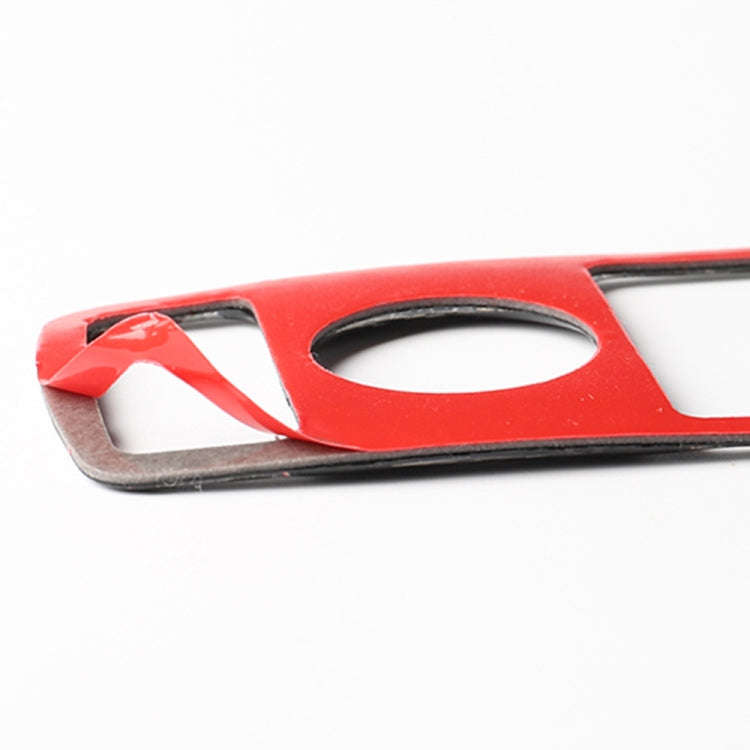 Car Carbon Fiber German Color Window Lift Panel Decorative Sticker for Mercedes-Benz GL 2013-2016...
