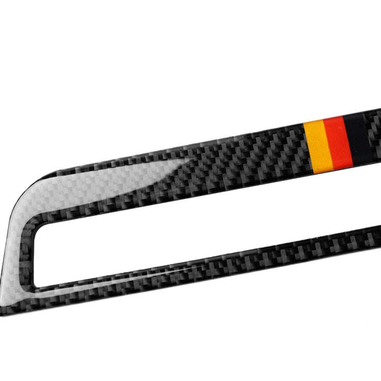 Car Carbon Fiber German Color Air Conditioning CD Panel Decorative Sticker for Mercedes-Benz A Cl...