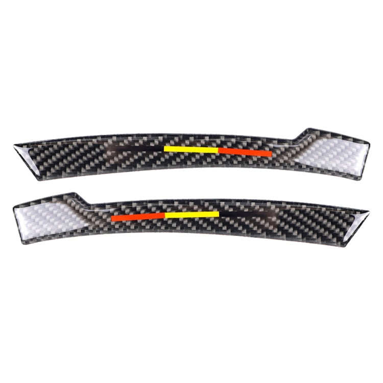 Car Carbon Fiber Rearview Mirror Anti-collision Strip C for Mercedes-Benz A/B/C/E Class/GLK/GLE/G...