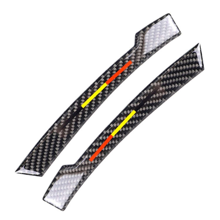 Car Carbon Fiber Rearview Mirror Anti-collision Strip C for Mercedes-Benz A/B/C/E Class/GLK/GLE/G...