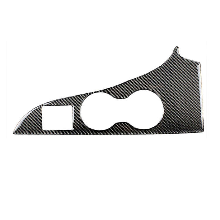 Car Carbon Fiber Water Cup Holder Panel Decorative Sticker for Lexus RX300 / 270 / 200T / 450h 20...