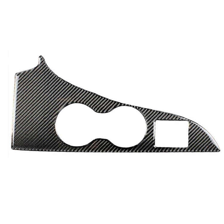 Car Carbon Fiber Water Cup Holder Panel Decorative Sticker for Lexus RX300 / 270 / 200T / 450h 20...