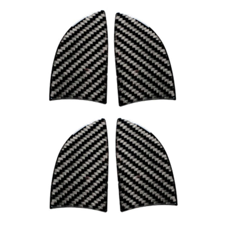 Car Carbon Fiber Inner Door Bowl Decorative Sticker for Lexus NX200 / 200t / 300h 2014-2021, Left...