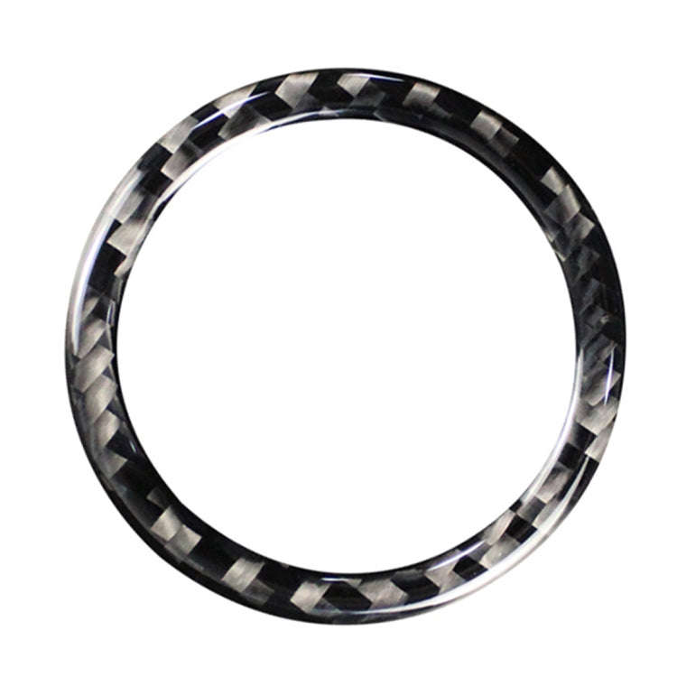 Car Carbon Fiber Start Circle Decorative Sticker for Lexus IS250 300 350C 2006-2012, Left and Rig...