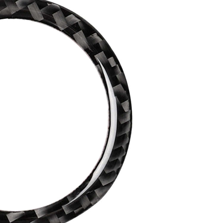 Car Carbon Fiber Start Circle Decorative Sticker for Lexus IS250 300 350C 2006-2012, Left and Rig...