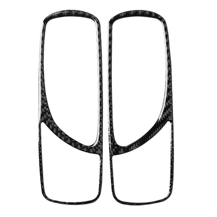 Car Carbon Fiber Rear Door Handle Decorative Sticker for Lexus IS250 300 350C 2006-2012, Left and...