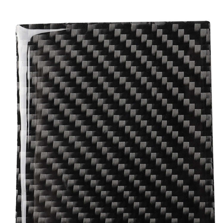 Car Carbon Fiber Water Cup Holder Panel Decorative Sticker for Lexus IS250 300 350C 2006-2012, Le...