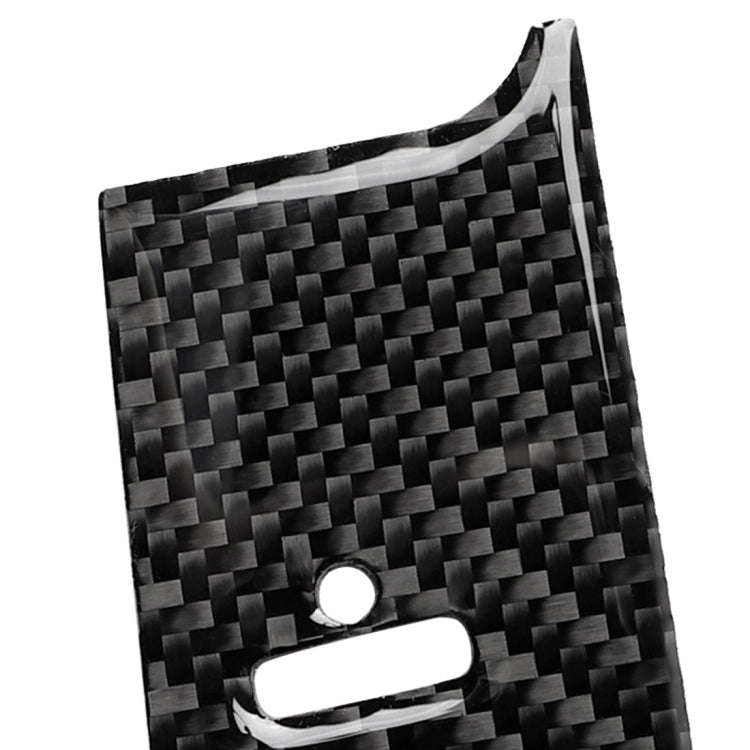 Car Carbon Fiber Navigation Panel A Decorative Sticker for Lexus IS250 300 350C 2006-2012, Left a...